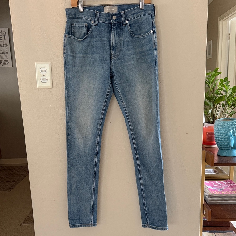 Everlane Men's Light Blue Denim Skinny Jeans 30 x 32
